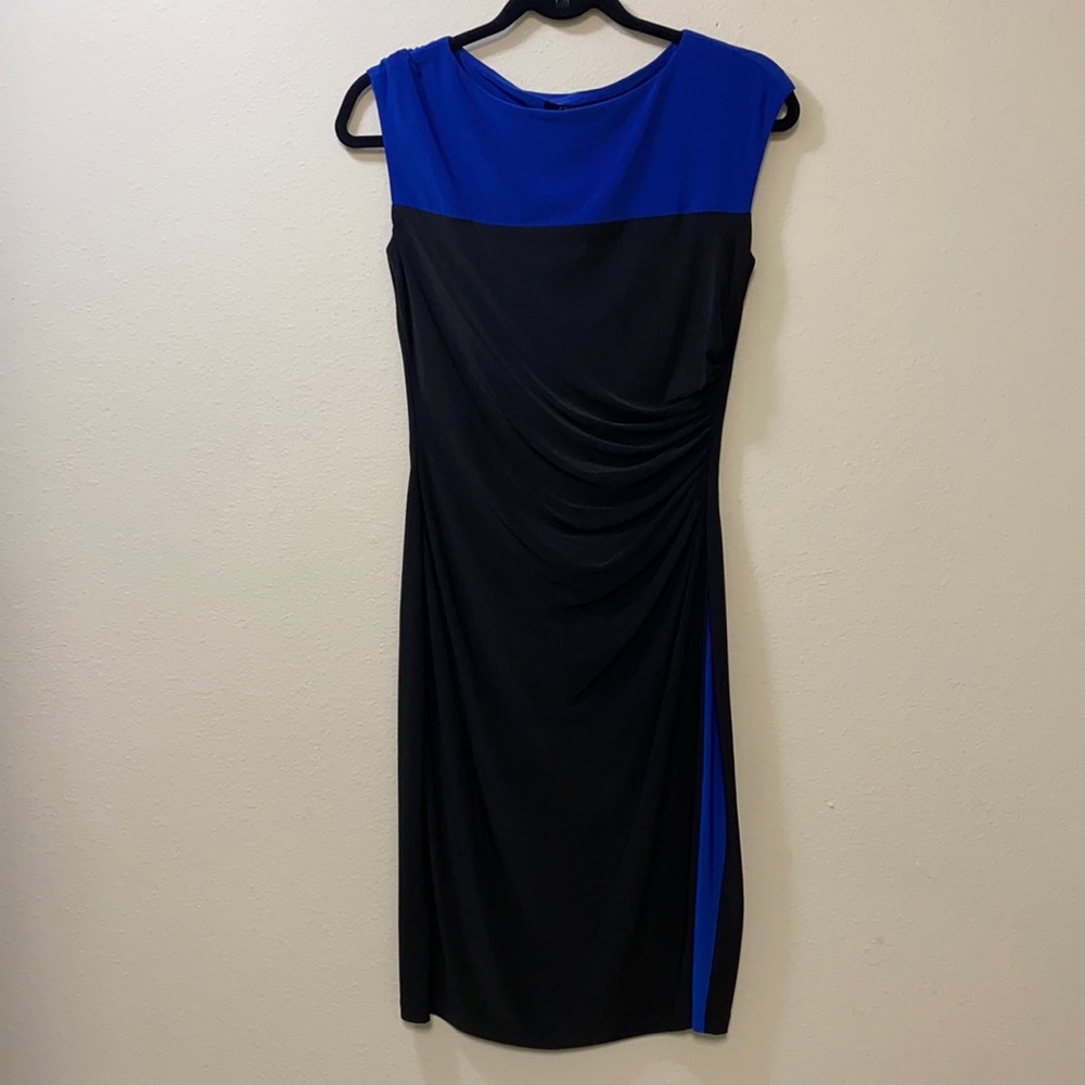 Black and Blue Dress
